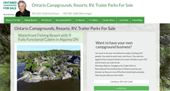 Desktop Screenshot of campgrounds-for-sale.com